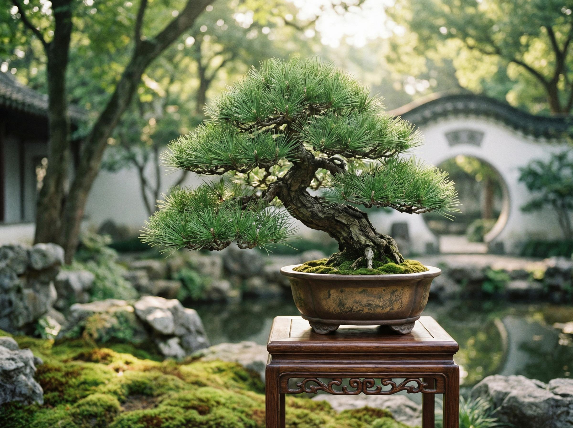 陈美娇陈美娇精选：五针松盆景养护视频教程