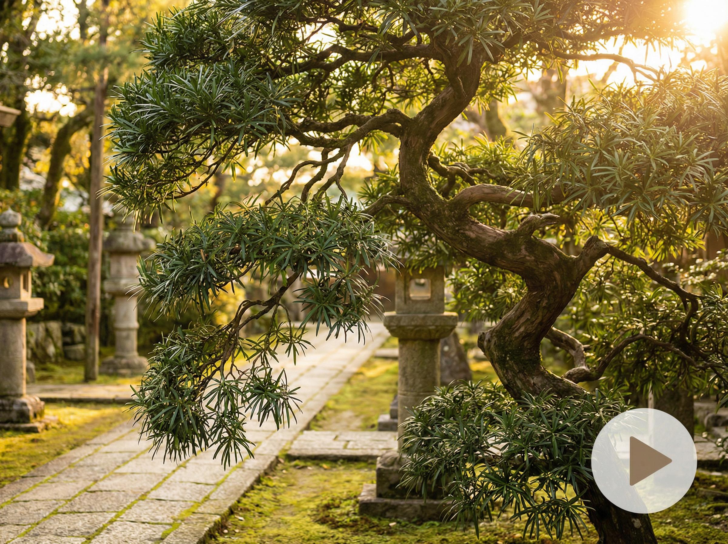 陈美娇陈美娇推荐：蓬莱松造型艺术视频演示