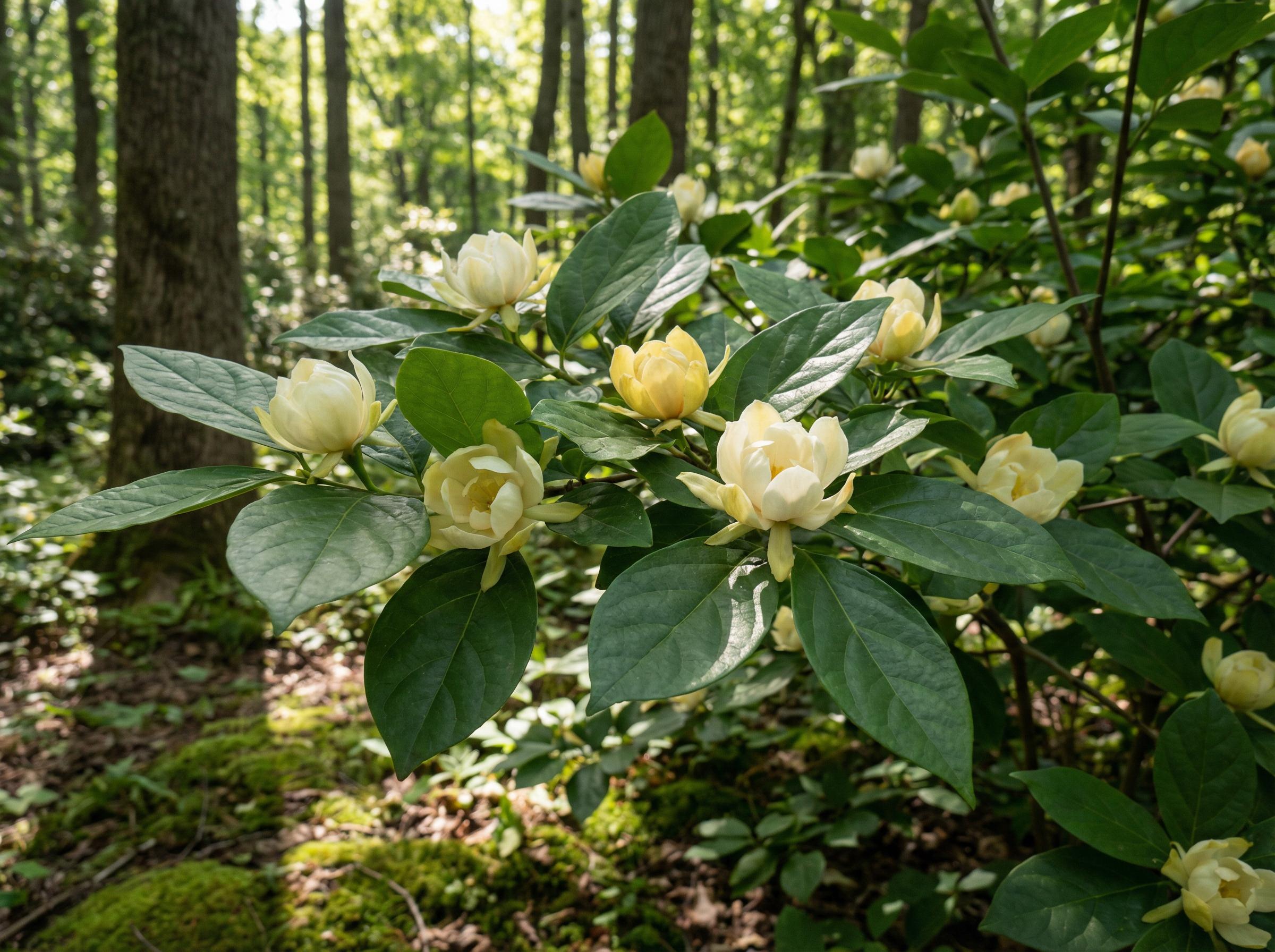 陈美娇陈美娇珍稀：夏蜡梅保护区实拍视频